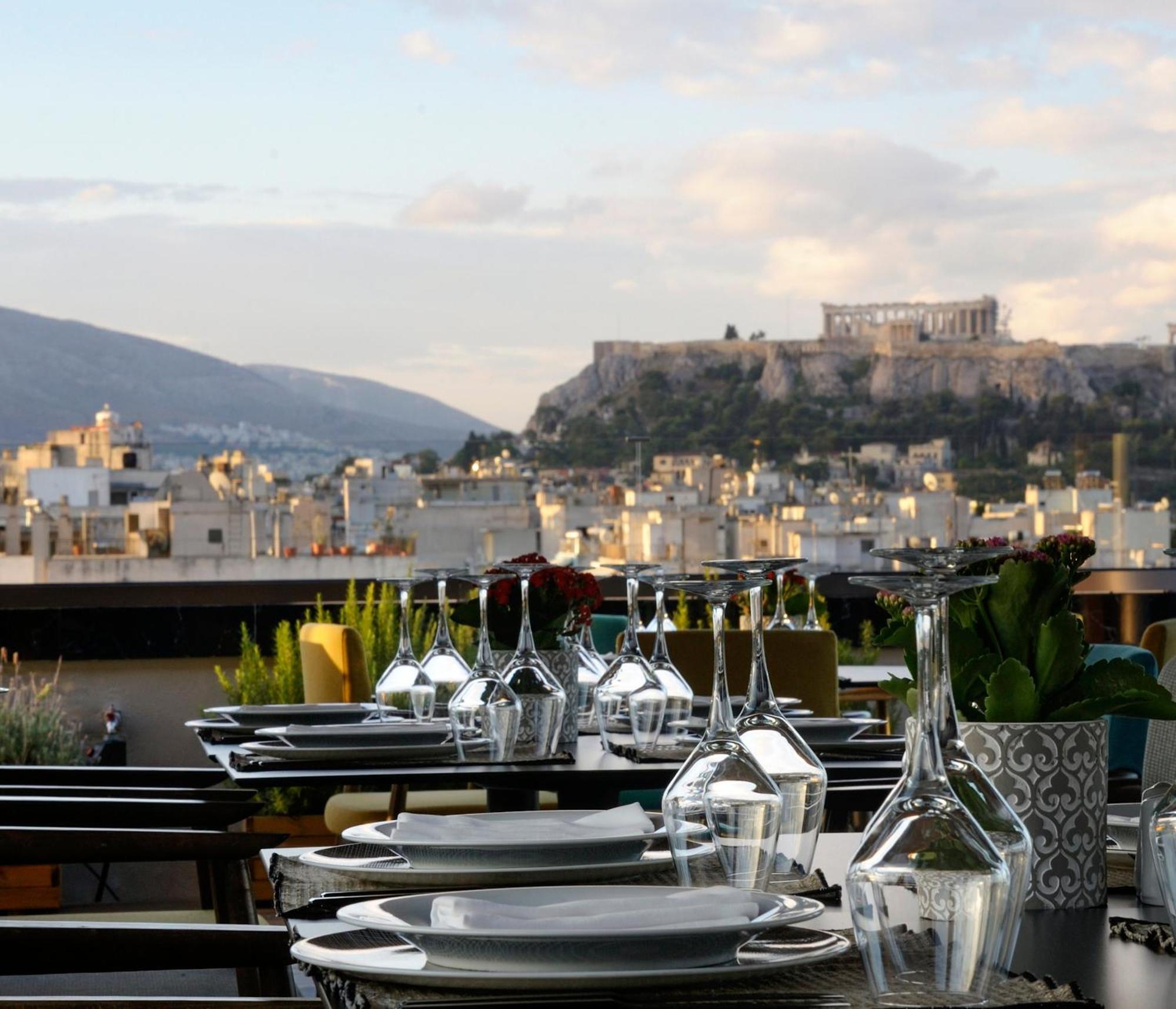 Wyndham Grand Athens Hotel Ngoại thất bức ảnh The Acropolis as seen from the hotel
